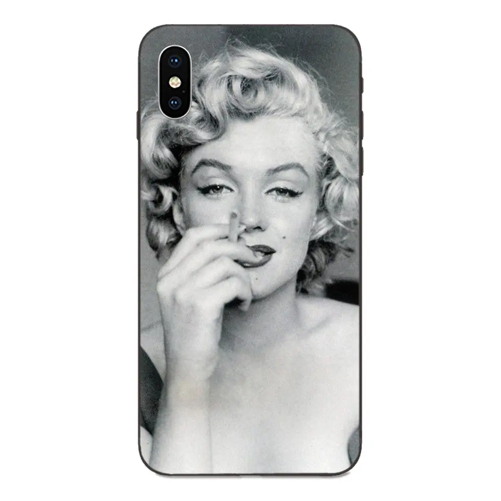 Черный чехол Marylin Monroe для Huawei Mate 9 10 20 P8 P9 P10 P20 P30 Lite Mini Play Pro P smart Plus Z 2017 2019 | Мобильные