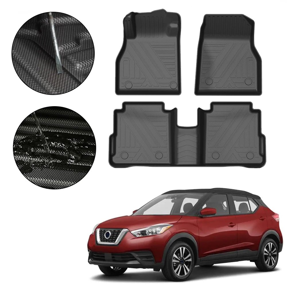 TPE автомобильные коврики для Nissan ногами 2017 2018 2019-2021 5-местный Водонепроницаемый