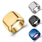 Кольцо мужское из нержавеющей стали, в стиле панк