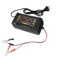 50 wholesales automatic car lead acid battery charger 110v 220v to 12v 6a smart fast charging