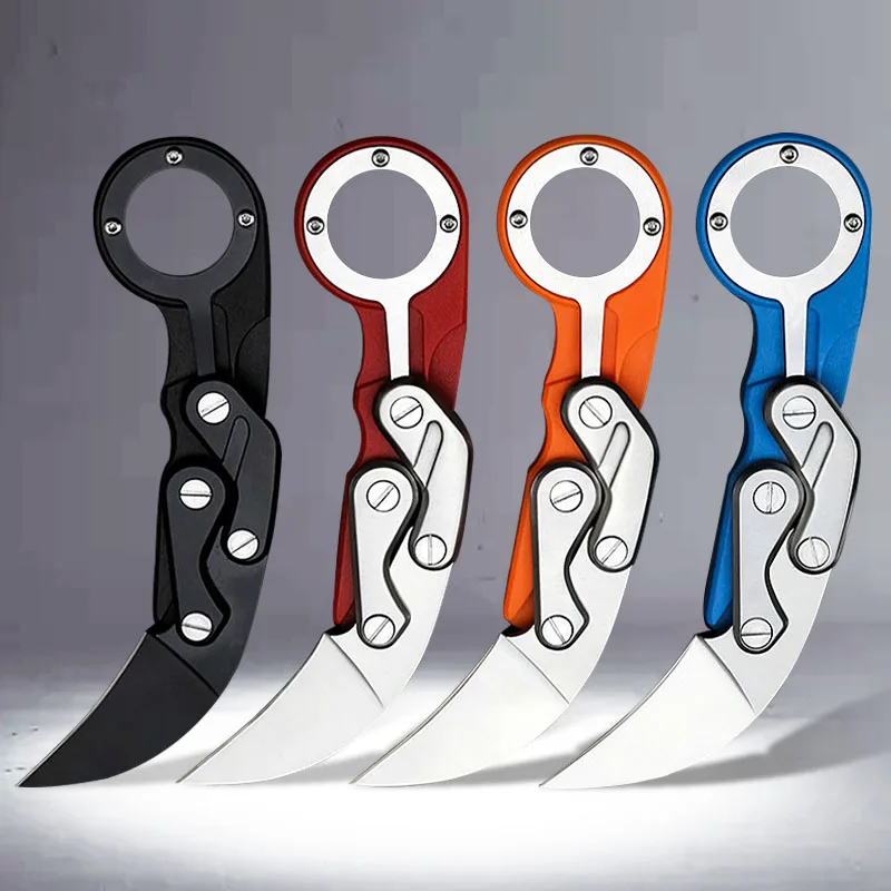 CS Складной Многофункциональный механический нож коготь складной из АБС пластика