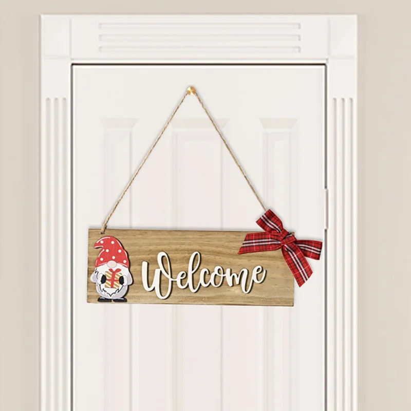 

Домашнее украшение подвесная табличка Hello, деревянный знак приветствия, табличка, фермерский дом, крыльцо, входная дверь, знак, украшение дл...
