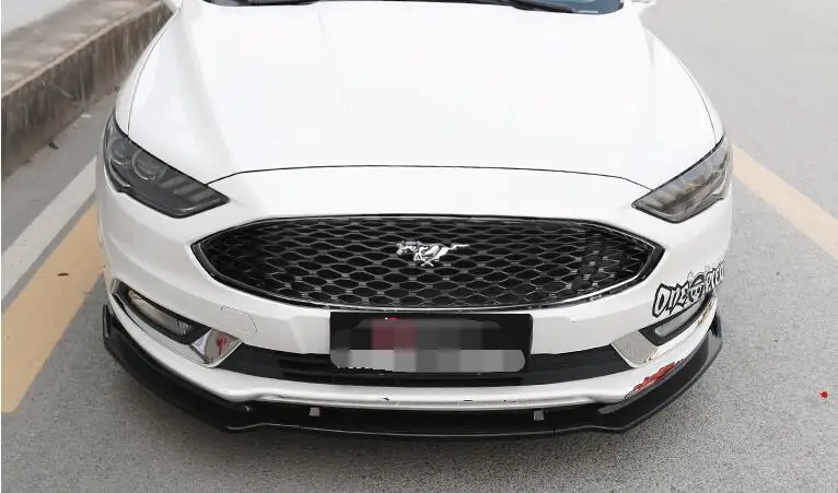 Защитный диффузор для заднего бампера FORD Mondeo ABS 2017 2018 комплект кузова бампер