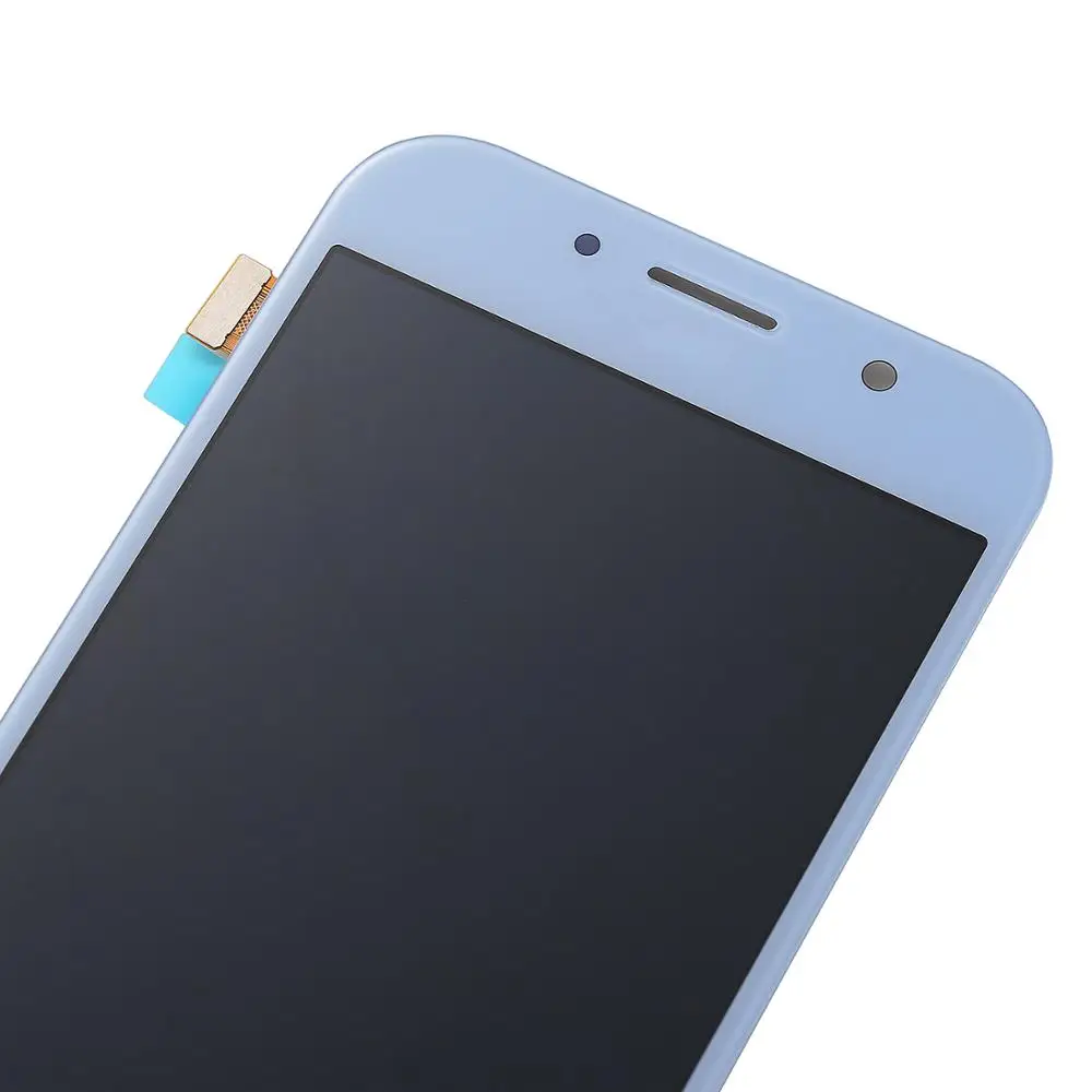 Супер Amoled LCD для Samsung Galaxy A7 2017 SM A720 A720F A720M ЖК дисплей и сенсорный экран дигитайзер
