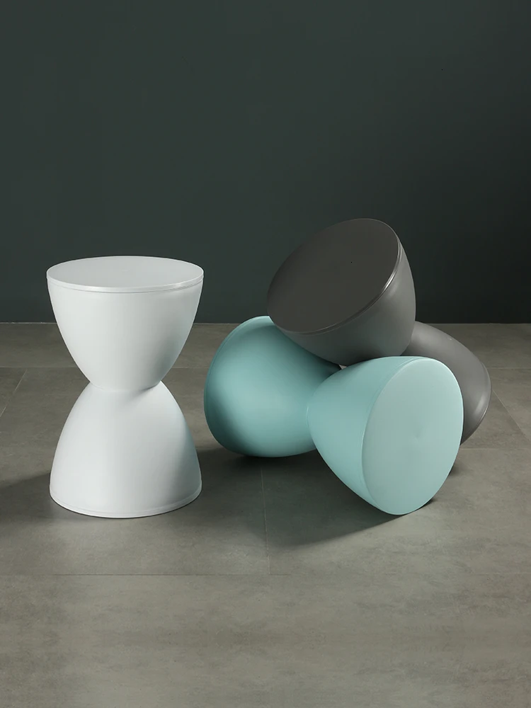 

Northern Europe Small Low Stool Changing Shoes Stool Originality Makeup Stool Thickening Household Plastic Bench A Living Room