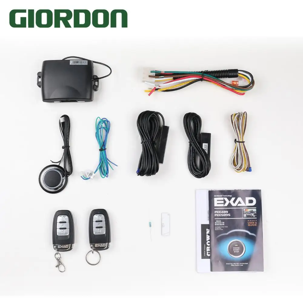 Universal Keyless Entry PKE Comfort System Android APP Phone Car Alarm Boost Remote Start Engine Chevrolet | Автомобили и