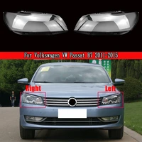 headlight cover shell headlight glass lens automobiles head light lamp lens for volkswagen vw passat b7 2011 2015