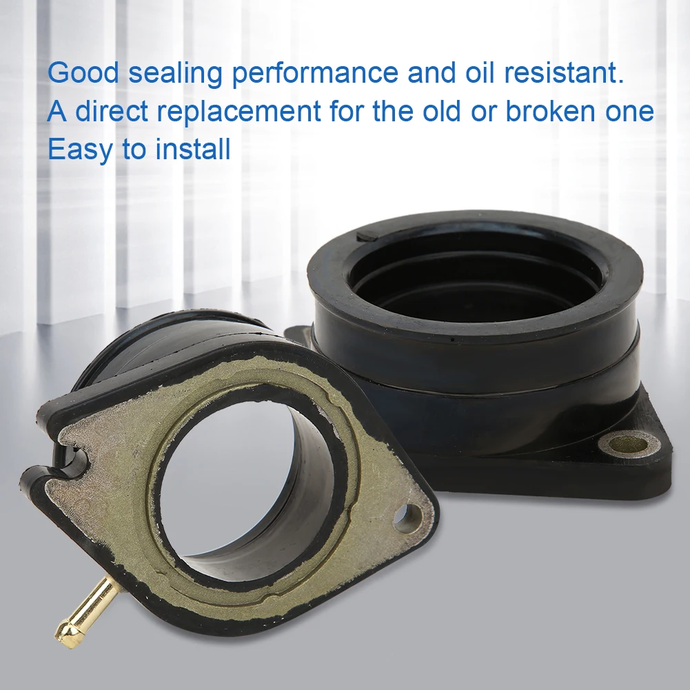 2 шт. КАРБЮРАТОР впускной коллектор загрузки подходит для Yamaha Virago XV700/XV750/XV920/XV1100 24M