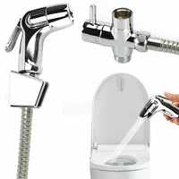 for bathroom handheld shower head handheld toilet bidet sprayer set stainless steel hand bidet faucet nozzle hose set