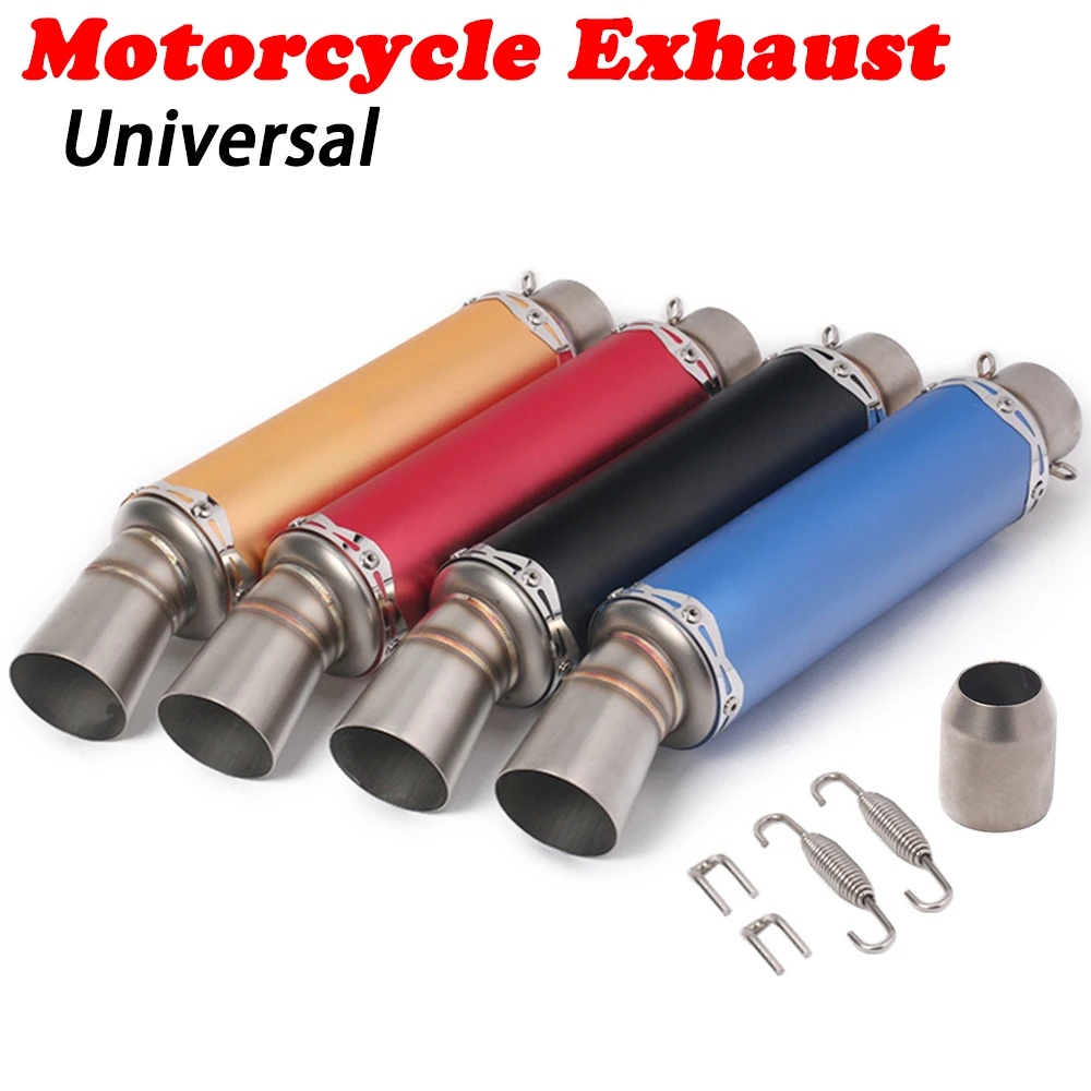 

51mm/60mm Stainless Steel Universal Motorcycle Exhaust Escape Moto Modified Muffler For Ninja400 Z300 Z400 CBR600 BMW650 S1000RR