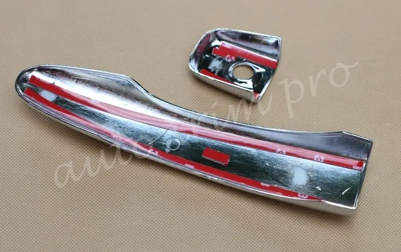 Хромированная Защитная крышка для дверной ручки подходит Nissan Qashqai J11 Rogue