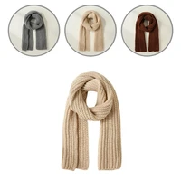 reliable women scarf fine workmanship 6 colors optional knitted lady scarf lady scarf long scarf