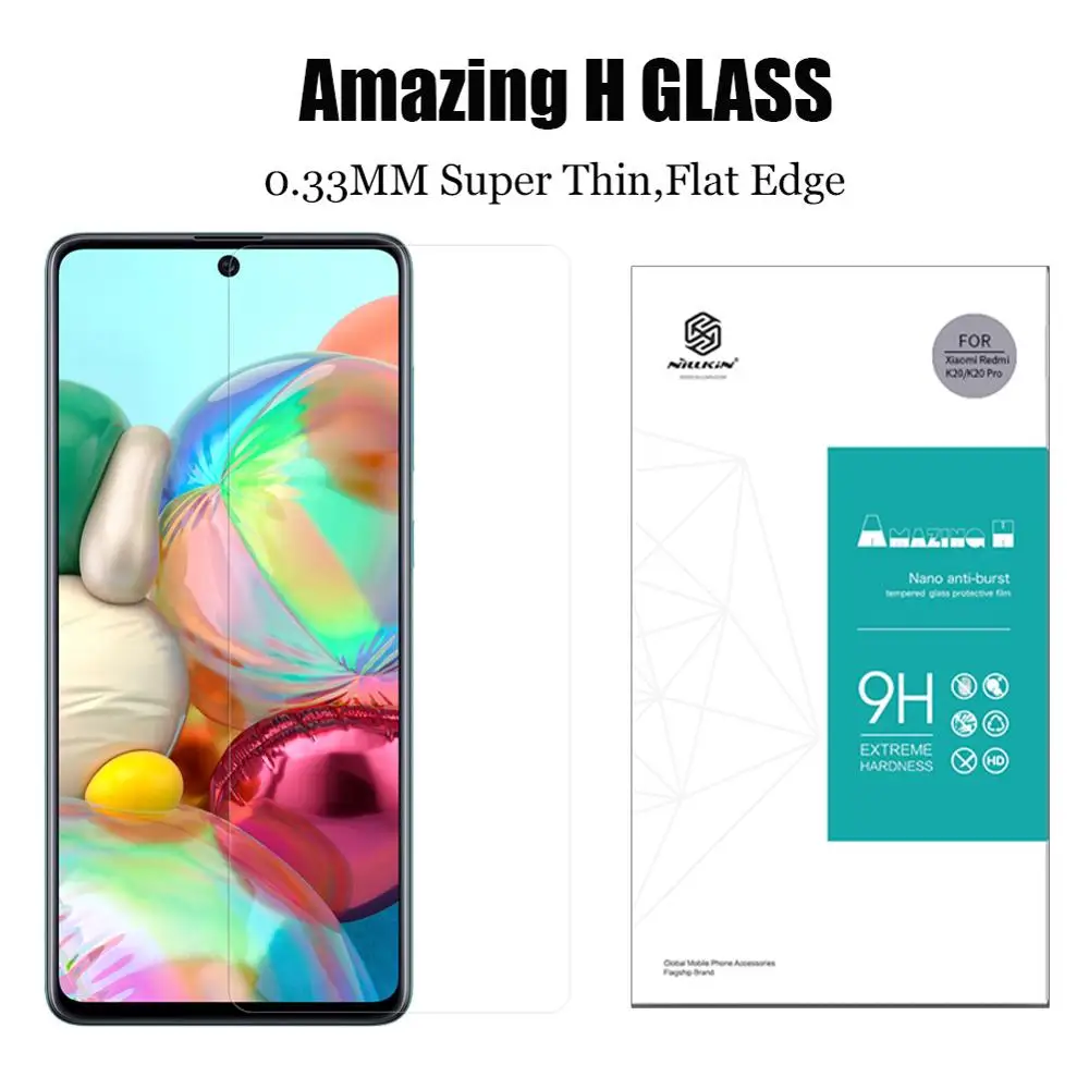 Защитное стекло Nillkin закаленное 9H 3D для Samsung Galaxy A51 A71|case for iphone|for iphonetpu case |