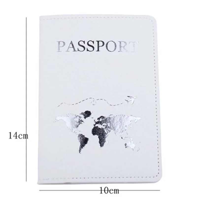 2 шт./набор Обложка для паспорта и багажа из ПУ кожи | Багаж сумки