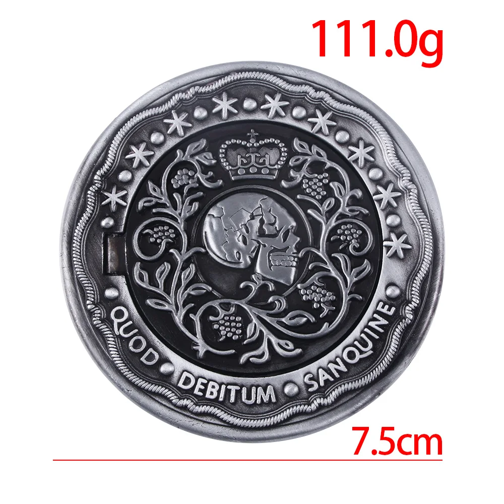 Big Size John Wick Coin Skull KeychainBlood Oath Marker Can Open Magnets Magnetically Attract Coins Props Simulation Collection images - 6
