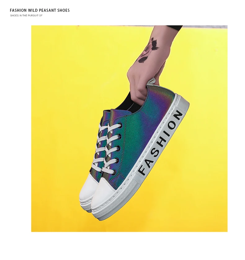 Г. Новая мужская обувь для скейтборда ZX Flux Lovers Specials Хамелеон светящиеся светоотражающие трещины Красочные мужские туфли на плоской подошве 39-44