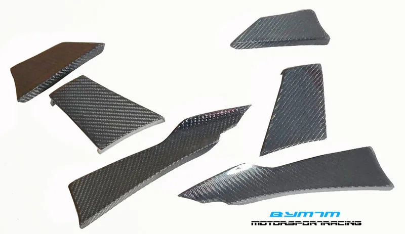 MA 0D Стиль углеродного волокна передний бампер ветер нож для BMW M3 M4 F80