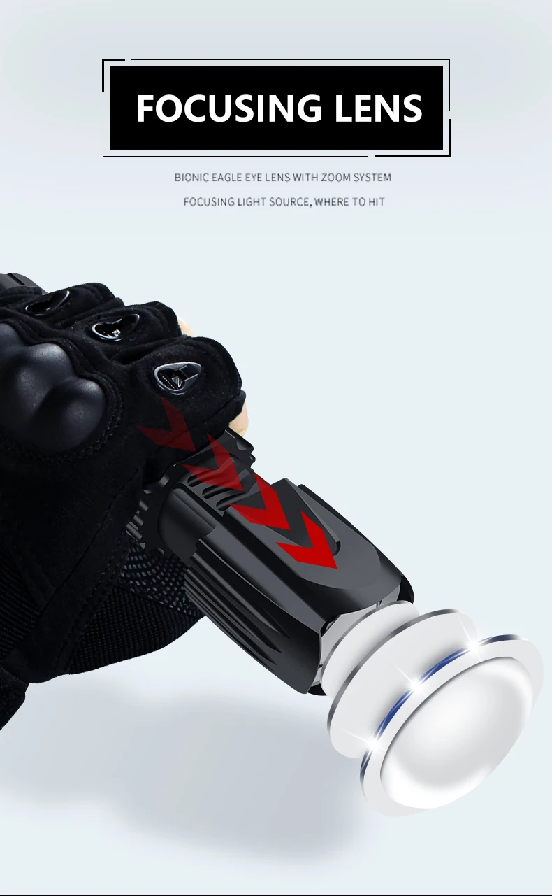 Светодиодный фонарик с высокой яркостью XHP90, самый мощный Перезаряжаемый usb тактический охотничий мини фонарь xhp70 xhp50, ручная лампа 26650 или 18650