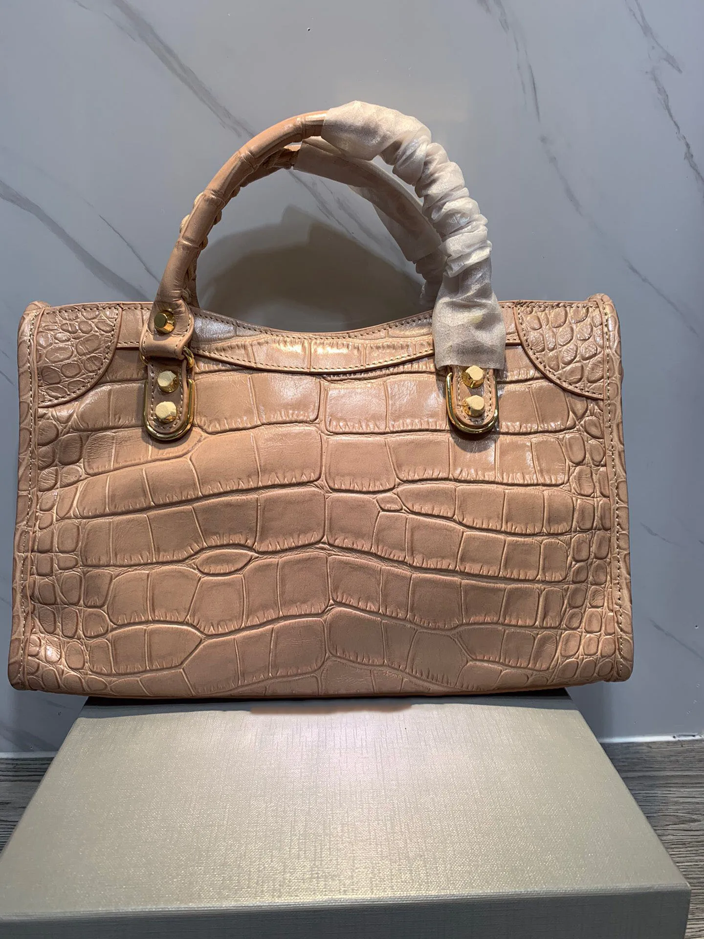 

Genuine Leather Crocodile Pattern Women Satchel Handbag Luxury Handbags Women Bags Designer Fashion Shoulder Bags