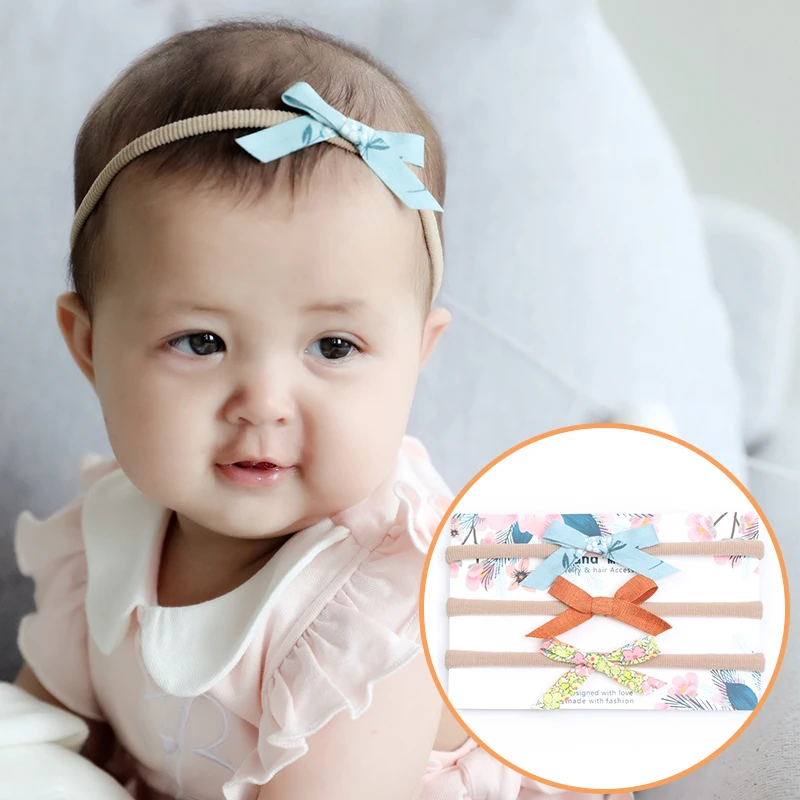 48 цветов тюрбан для маленьких девочек повязка на голову с цветочным принтом