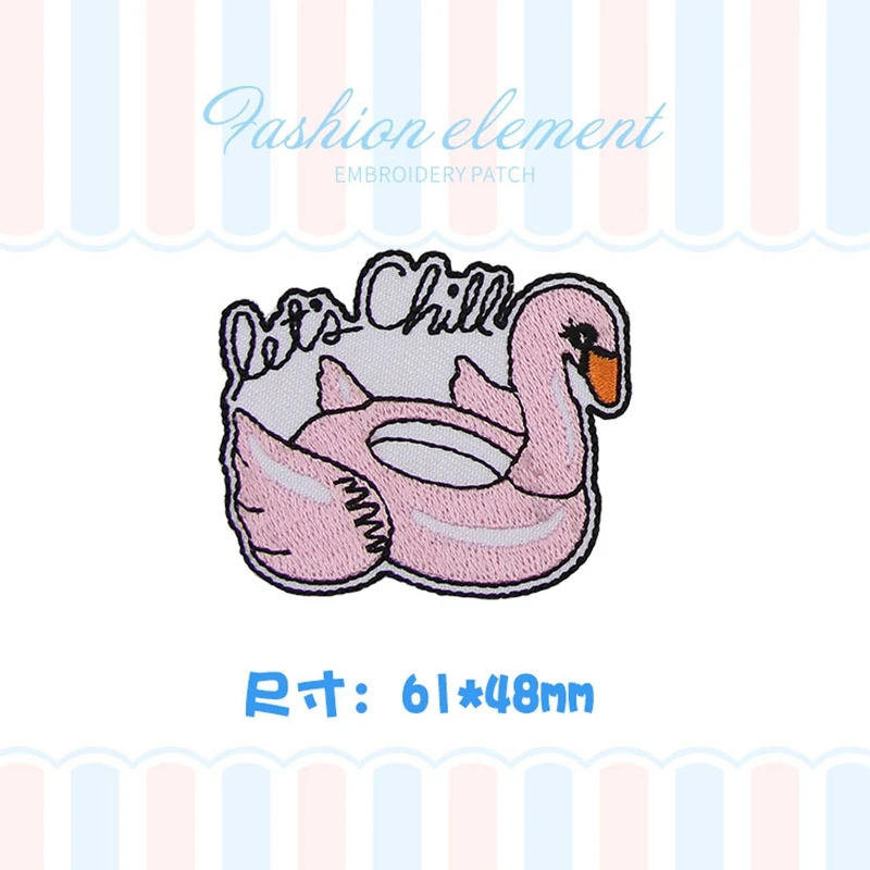 Мультяшные радужные нашивки для одежды модные вышитые значки с надписью &quotHELLO&quot