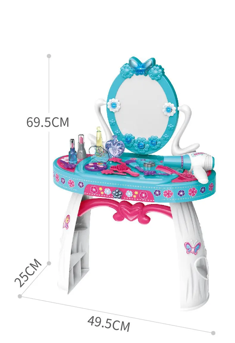 26PCS 69.5cm игрушки для девочек детская косметика Музыки и Свет девочек|Салон