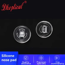 500pcs silicone nose pads,very soft push in and screw in eyeglasses accessory, eyewear part