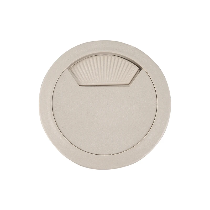 Компьютерный стол 6 см диаметр Пластик светильник серый прокладка кабеля