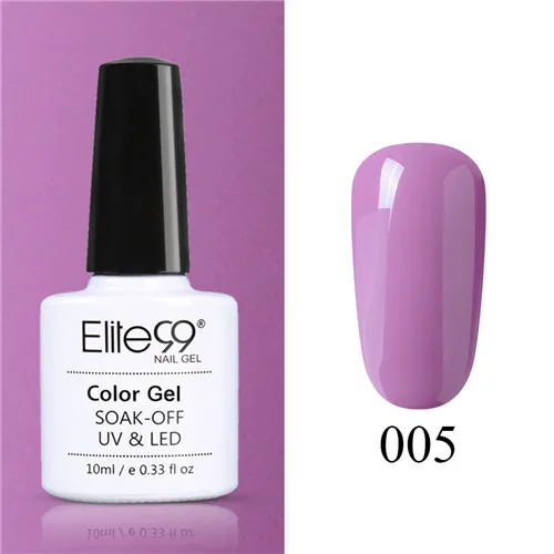PP005 Elite99 винно-красный гель лак для ногтей 10 мл для дизайна ногтей маникюрный набор Гибридный гель Лаки нужно базовое верхнее покрытие для полигелевого лака - Цвет: PP005