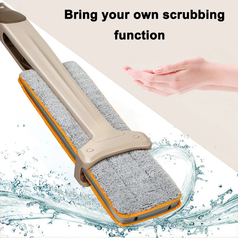 Двусторонняя швабра кухонные тапочки для мытья пола домашние аксессуары плоская