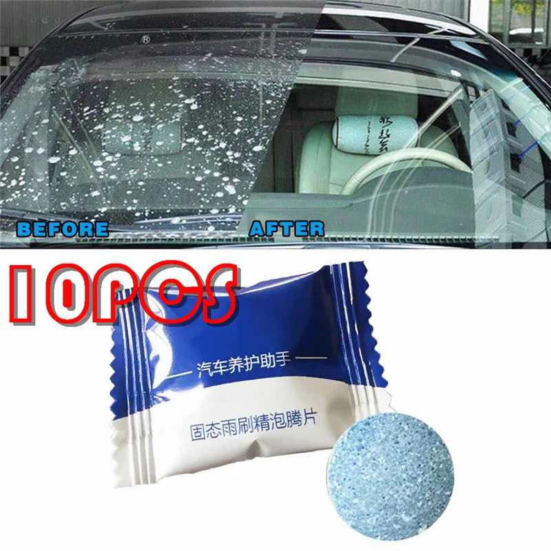 10 шт. шипучие таблетки для мойки автомобильного стеклоочистителя | Автомобили и