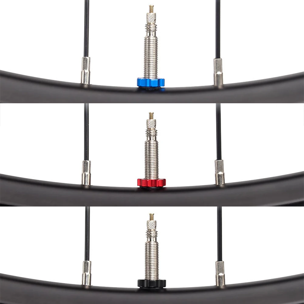 

Bike Vacuum Tire Valve Nut Presta Inner Tube Valve Nut Accessories with Installation Wrench High Quality High Recommend