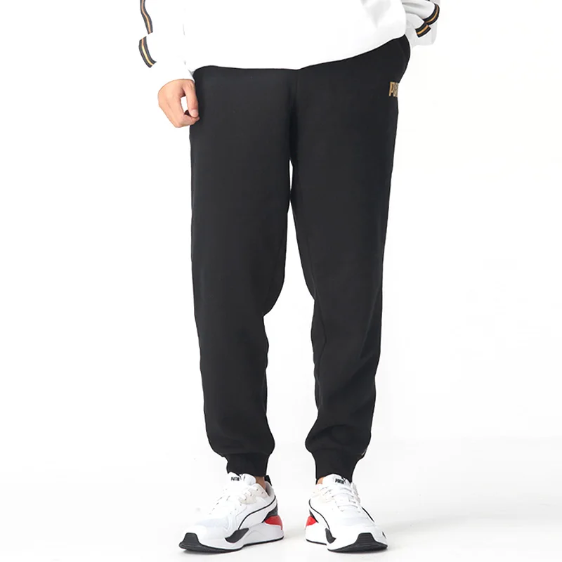 

Original New Arrival PUMA METALLIC NIGHTS Tape Sweatpants Men's Pants Sportswear