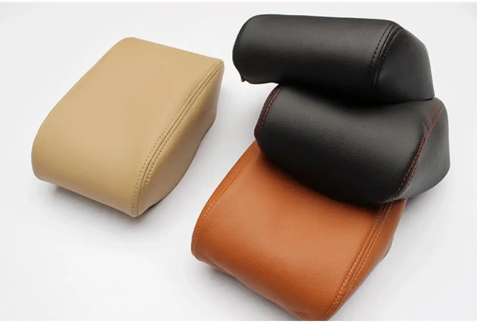 Кожаный центральный подлокотник из микрофибры чехол для Volkswagen Touran 2006 -2010 2011 2012 203