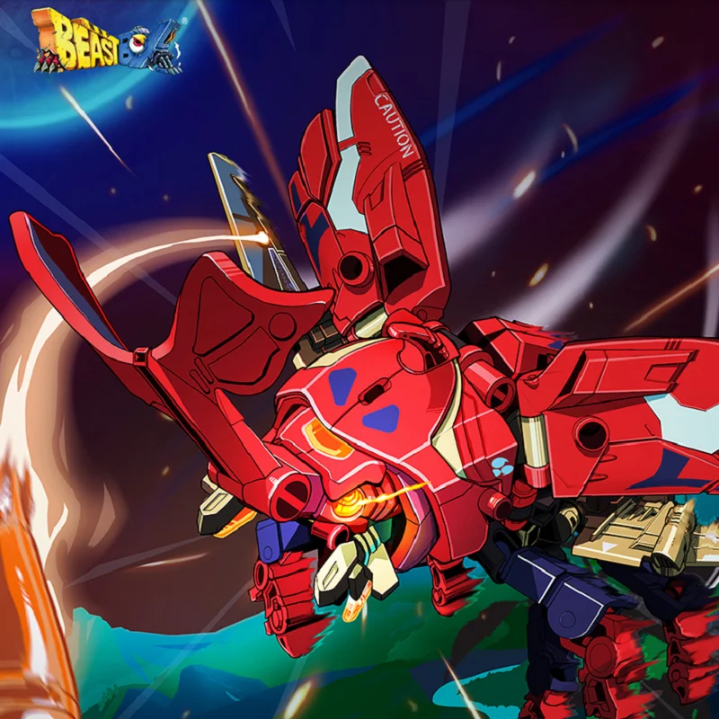 52 игрушки BeastBox деформационные роботы трансформер животных Жук единороги куб