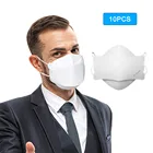 10 шт., Многоразовые Дышащие маски для лица