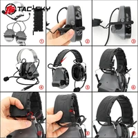 TAC-SKY Tactical Hunting Headphones COMTAC III Hearing Protection Noise Reduction Pickup Shooting Headset Military PTT U94 PTT