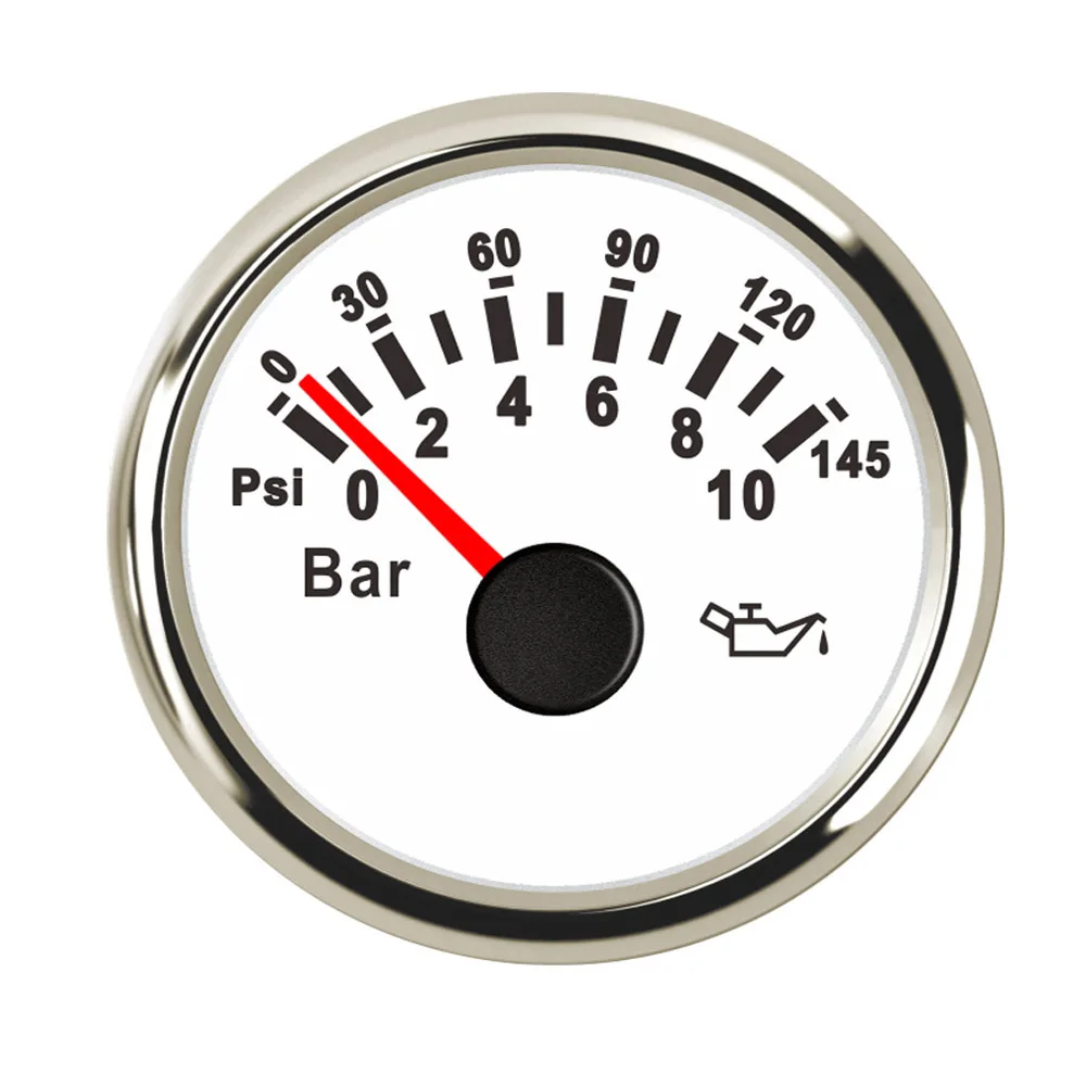 Автомобильный Механический датчик давления масла для лодки s NPT1/8 M10X1 резьба 0-5 бар