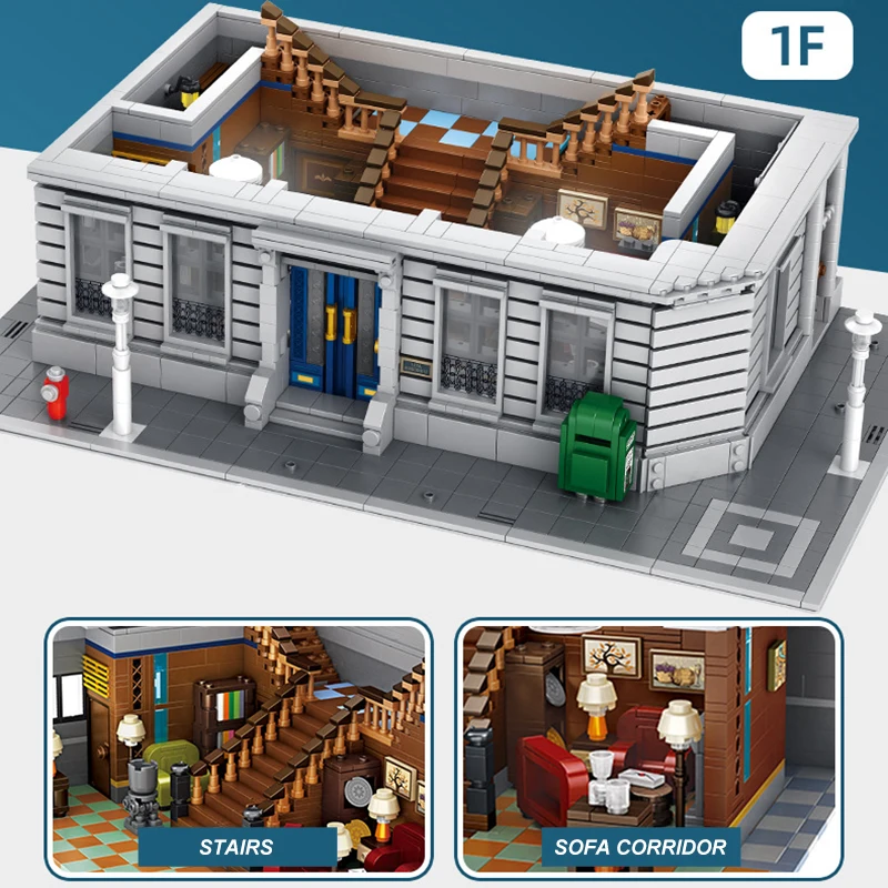 

6619pcs Light Version Sanctum Sanctorum Building Blocks Creator Movie Series Bricks Toys Gifts For Children Kids