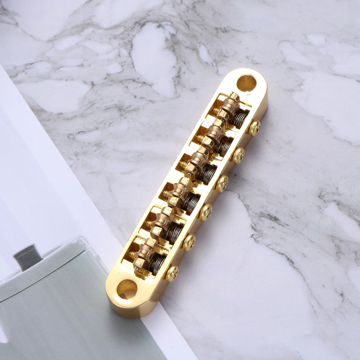 Га120 Тигр Хромовая гитара части седло мост для LP электрогитары инструмент