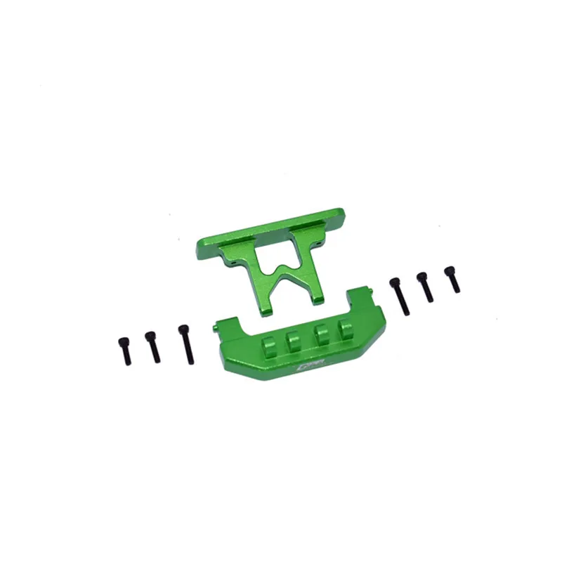 Задний бампер из алюминиевого сплава + задний автомобильный корпус для AXIAL 1/24 4WD