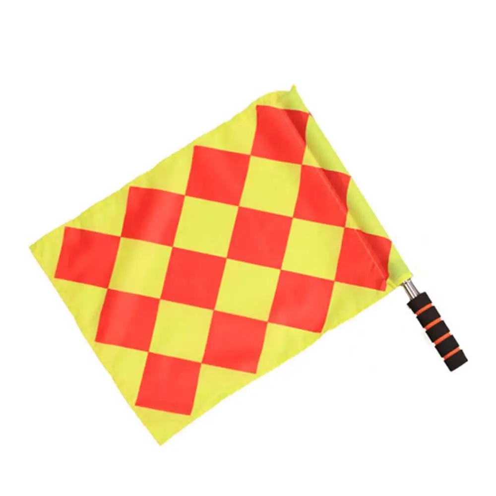 

Soccer Referee Flag Track Field Flag Linesman Equipment Play Referee Accessories Football Referee Flag Football Bunting Flag