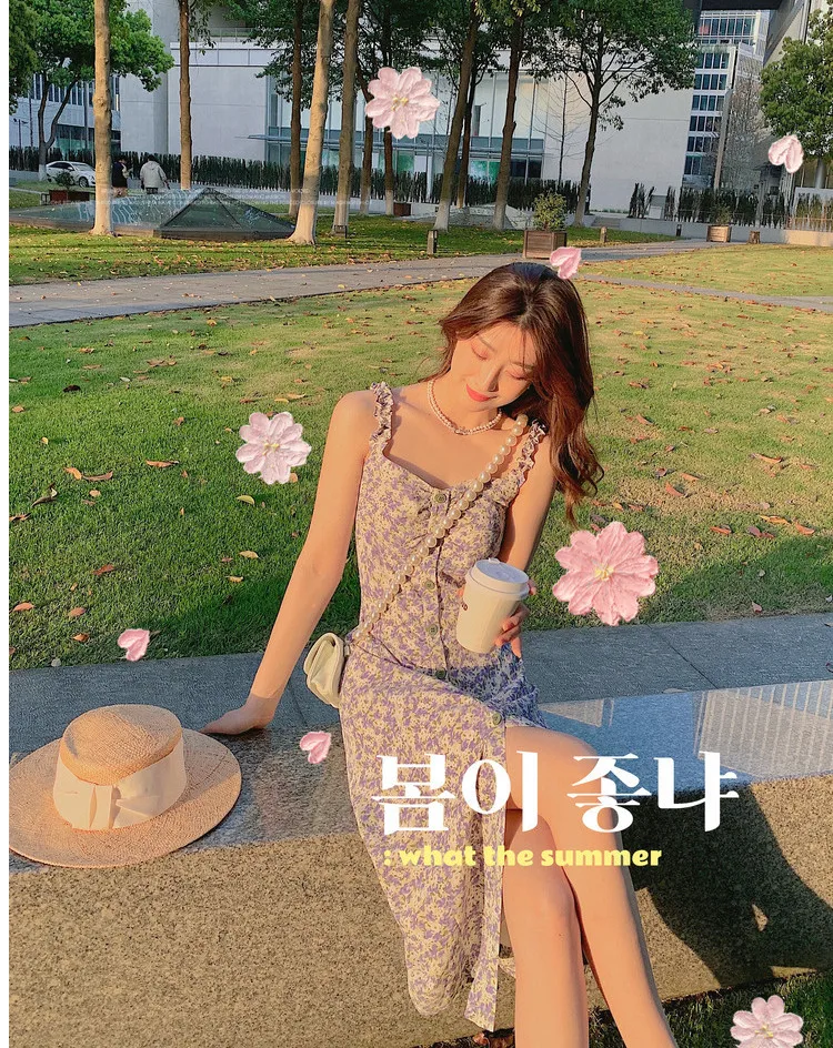 

CMAZ Dresses For Women Summer 2021 Korean Style