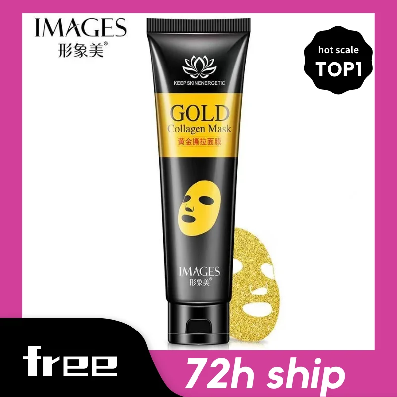 

Gold Collagen Peel Off Mask Face Tear Off Whitening Lifting Firming Skin Anti Wrinkle Anti Aging Facial Mask Black Head Care