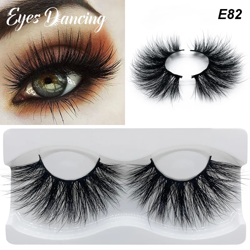 Ресницы норковые для наращивания натуральные объемные мягкие ресницы 5D/3D