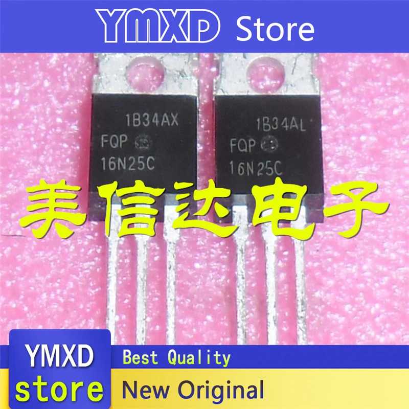 10pcs/lot New Original FQP16N25C 16N25c 16A 250V field-effect Tube TO-220 In Stock