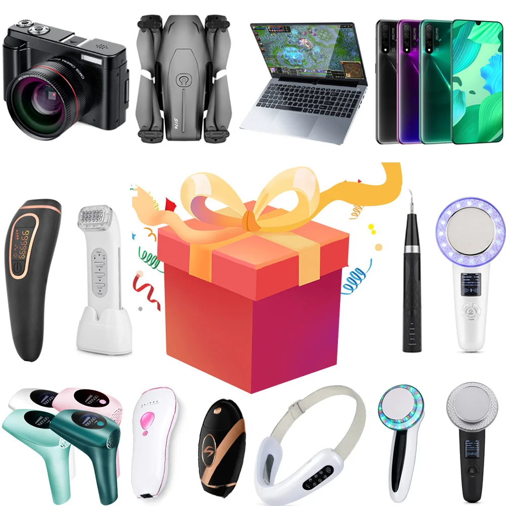 

Popular Lucky Mystery Box 100% Surprise High-quality Gift Skin Care Tool As Picture Novelty Random Gift Hair Clipper Epilator