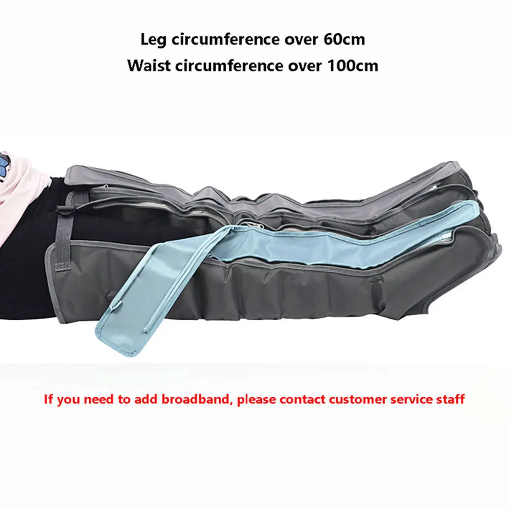 Air Wave Pressure Massager Continuous Compression Circulator Leg Arm Waist Massageing Machine Muscles Relaxed Recovery Devic | Красота и