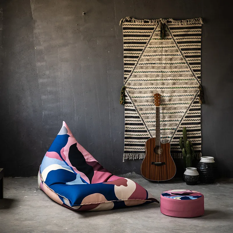 

Beanbag Lazy Sofa Beanbag Tatami EPP Particles Filled Nordic Technology Cloth Recliner Lounge Sofa Furniture Living Room