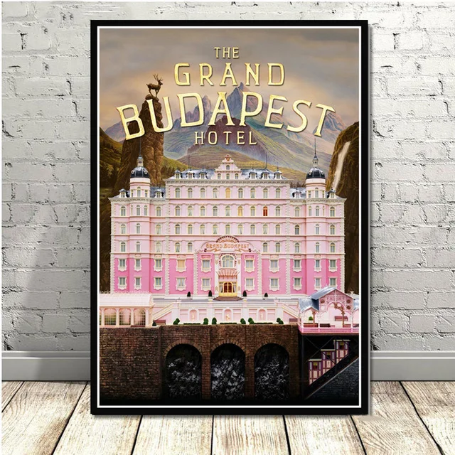 Домашний Декоративный постер, холст, настенное искусство, принт, хит, Grand Budapest, отель, фильм, классический комический подарок, картина, спальня, Модульная картина - Цвет: Nordic 02 HE3610